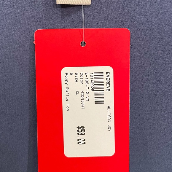 Poppy Ruffle Top size XL - Picture 4 of 5